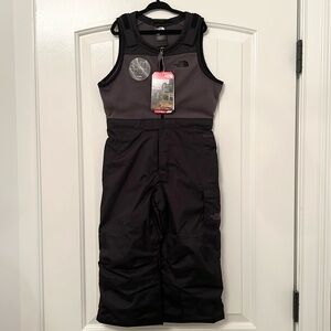 NWT! Amazing “THE NORTH FACE” Toddler Insulated Snow Bibs! Size 4T!